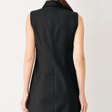 MODERN OFFICE WOVEN MINI DRESS