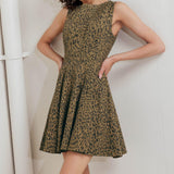 LEO LOVER WOVEN MINI DRESS
