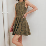LEO LOVER WOVEN MINI DRESS
