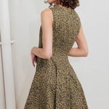 LEO LOVER WOVEN MINI DRESS