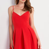 RUBY AFFAIR WOVEN MIDI DRESS