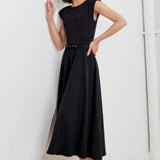 MODERN MONA WOVEN MIDI DRESS
