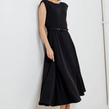 MODERN MONA WOVEN MIDI DRESS