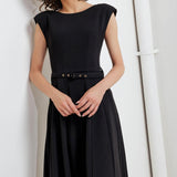 MODERN MONA WOVEN MIDI DRESS
