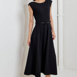 MODERN MONA WOVEN MIDI DRESS