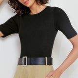 SCULPTED GRACE SWEATER WOVEN TOP AND SKIRT DRESS