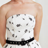 LOVELY CULTIVATED WOVEN MIDI DRESS