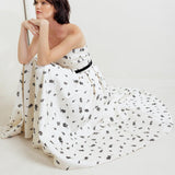 LOVELY CULTIVATED WOVEN MIDI DRESS