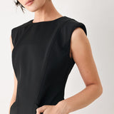 THE MODERN ICON WOVEN SHIFT DRESS