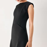 THE MODERN ICON WOVEN SHIFT DRESS