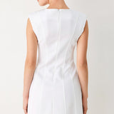 THE MODERN ICON WOVEN SHIFT DRESS