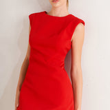 THE MODERN ICON WOVEN SHIFT DRESS