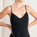 PURE INTENTION WOVEN MIDI DRESS