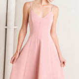 PURE INTENTION WOVEN MIDI DRESS