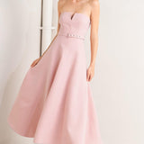 WEEKEND GLAM WOVEN MIDI DRESS