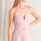 WEEKEND GLAM WOVEN MIDI DRESS