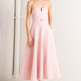WEEKEND GLAM WOVEN MIDI DRESS