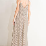 SEASIDE SILHOUETTE WOVEN MIDI DRESS