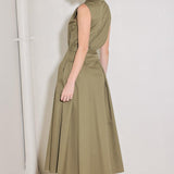 SIMPLY UNSTOPPABLE WOVEN MIDI DRESS