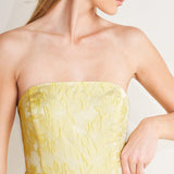 BUTTERCUP BLOOM WOVEN MIDI DRESS