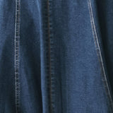 WESTERN CHARM DENIM MIDI DRESS