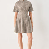 PARK AVENUE WOVEN MINI DRESS