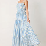 ROSY BREEZE WOVEN ANKLE DRESS