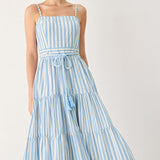 ROSY BREEZE WOVEN ANKLE DRESS
