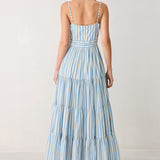 ROSY BREEZE WOVEN ANKLE DRESS