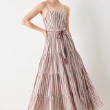 ROSY BREEZE WOVEN ANKLE DRESS