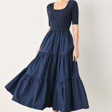 ELEGANT ERA SWEATER KNIT MIDI DRESS