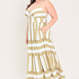 SUNKISSED BOARDWALK WOVEN MAXI DRESS