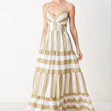 SUNKISSED BOARDWALK WOVEN MAXI DRESS