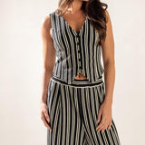 IN THE QUIET SHADE WOVEN VEST