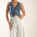PICTURE PERFECT DENIM VEST