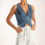 PICTURE PERFECT DENIM VEST