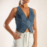 PICTURE PERFECT DENIM VEST