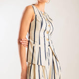 HERE AND NOW WOVEN VEST