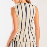 HERE AND NOW WOVEN VEST