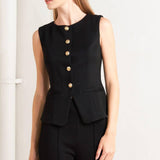 GLOSSY GLAM WOVEN VEST