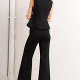 GLOSSY GLAM WOVEN VEST