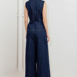 INDIGO ICON DENIM VEST
