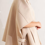 TIMELESS ELEGANCE WOVEN FELT CAPELET