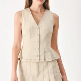SOFT POWER WOVEN VEST