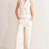RUNWAY TAILORED WOVEN VEST