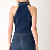 RUN THE CITY DENIM VEST