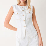 BETTER TOGETHER WOVEN VEST