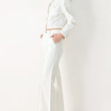 FIFTH STREET WOVEN CROP JACKET