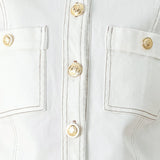 FIFTH STREET WOVEN CROP JACKET
