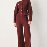 MERLOT RIDGE WOVEN JACKET